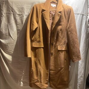 Laundry By Shelli Segal Tan Trench Coat